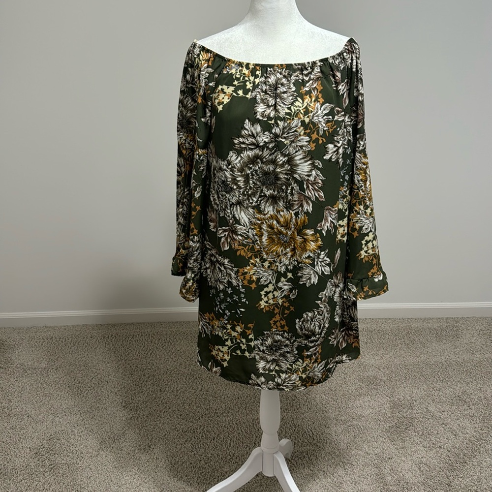 Off the shoulder dress